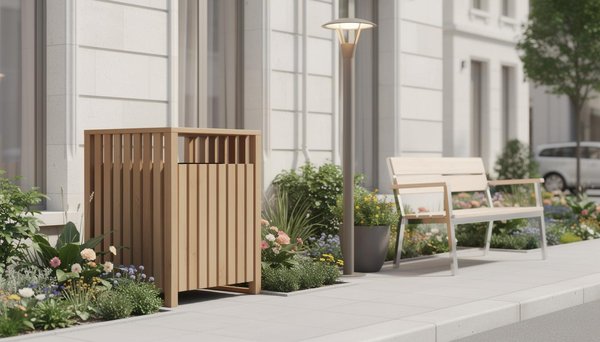 Cache poubelle : la meilleure solution esthétique pour vos extérieurs urbains